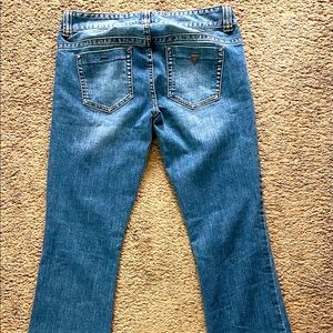 Guess daredevil boot cut jeans